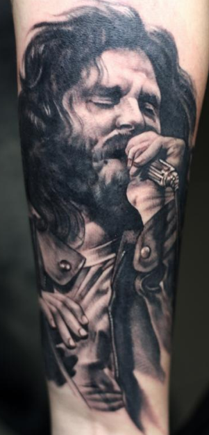 Tattoos - Jim Morrison Tattoo - 88831